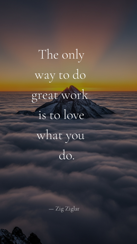 Aesthetic Motivational Wallpaper - What you get by achieving your goals is not as important as what you b... by Zig Ziglar